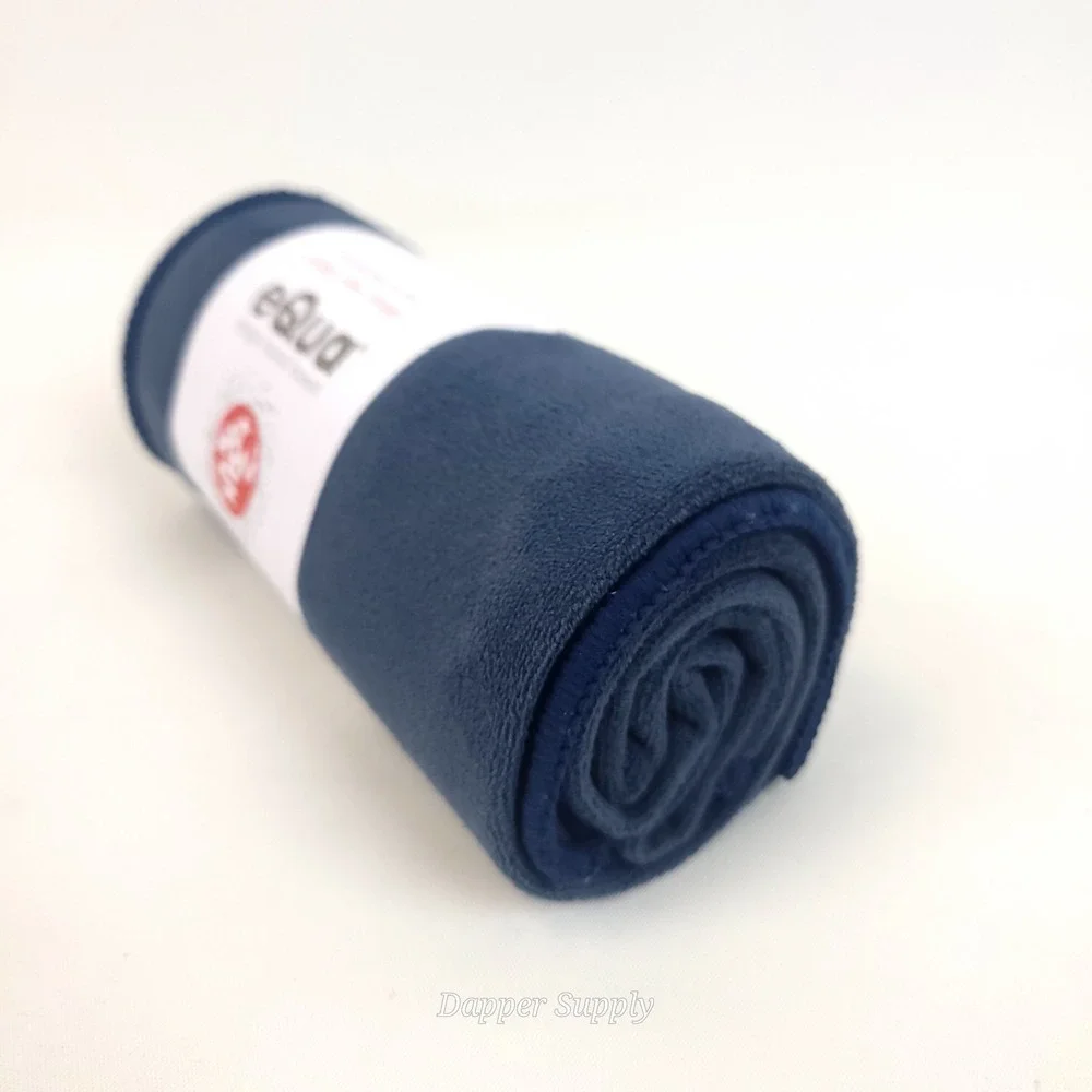 Manduka eQua Yoga‎ Hand Towel Midnight Blue Microfiber 26.5x16